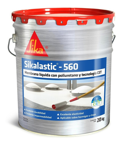 Sikalastic 560 Membrana Liquida Con Poliuretano 20 Kgs.