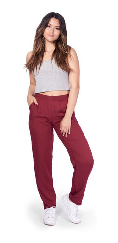 Pantalon Fibrana Talle Grande 2,4,6 Lisos Y Estampados