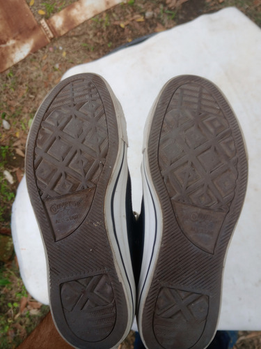 Botitas Converse Cuero Originales Talle 40 (Usado)