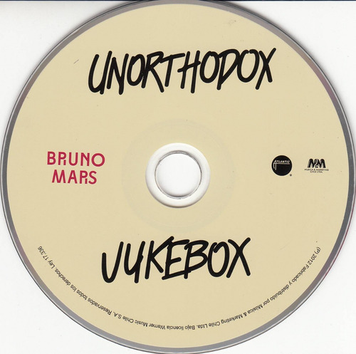 Bruno Mars - Unorthodox Jukebox ( Detalle)