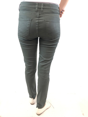 Pantalón Mango De Color Negro S (Usado)