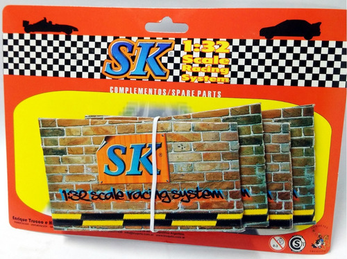 Imagen 1 de 4 de Par De Bases Para Puente De Carton Scalextric 1/32 Sk 97030c