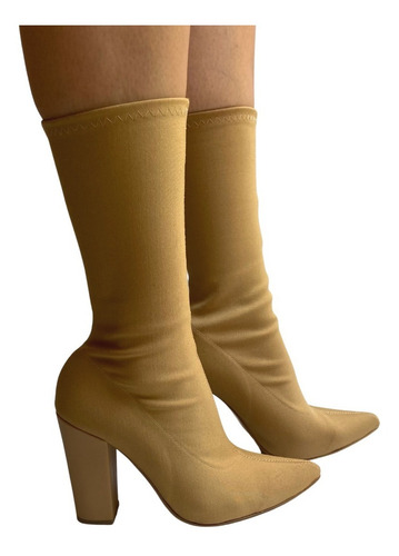 Imagen 6 de 10 de Bota Dama Stretch Puntal Felipe Rentería Moda Vestir Mujer