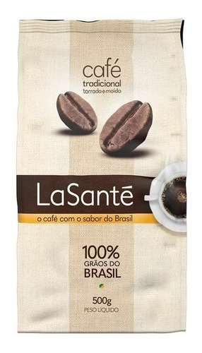 Café La Santé Tradicional 100% Arábica Torrado E Moído 500g