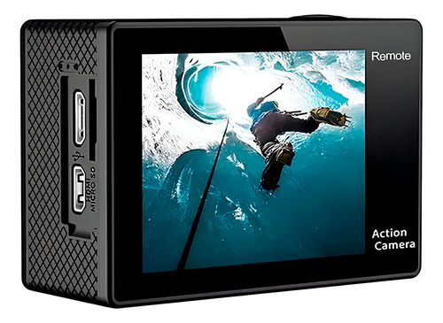 Câmera 4k Ultra Hd 16mp Esportes À Prova D'água Wifi Acão Cor Branco