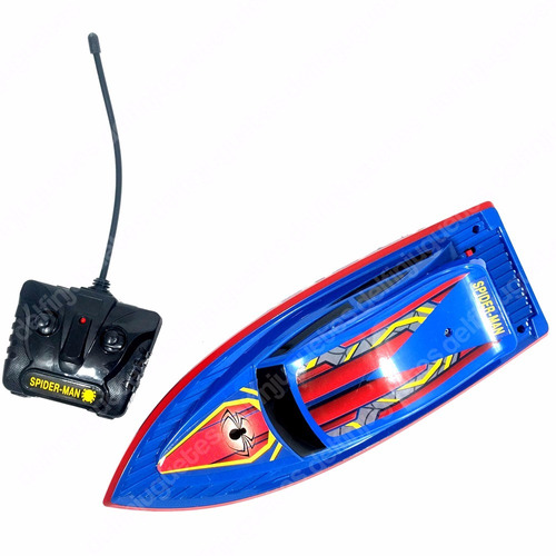 Spiderman Lancha Bote Radio Control Ditoys Speed Boat