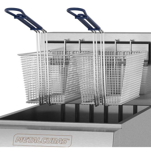 Fritadeira Industrial 380v Trifásic Água Óleo 30l Metalcubas