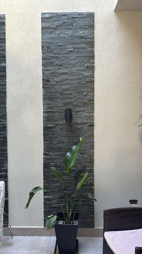 Placas De Piedra Natural Laja Negra 15x60 X M2