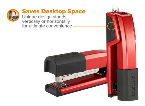 Grampeador De Metal 3 Em 1 Bostitch Para Até 25 Folhas