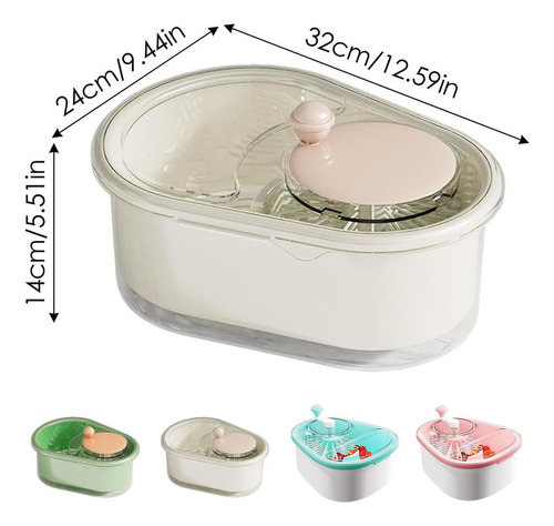 Limpador De Frutas, Centrifugador, Lavador De Frutas Grande