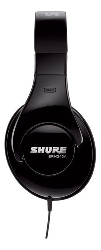 Headphone Pro Studio Srh240a-bk Shure Color Negro