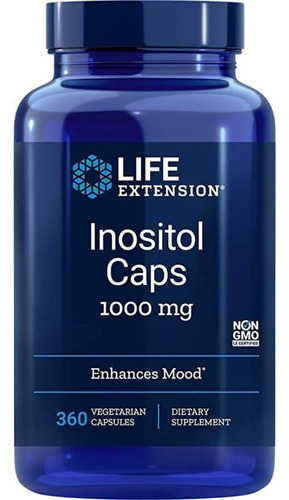 Life Extension Inositol 1000mg - U - Unidad A $1375