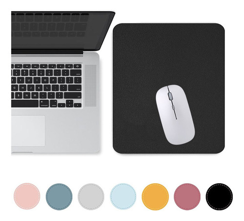 So Keyboard Mouse Mat Mouse Pad Pu Leather Desk Mat