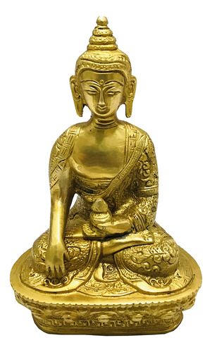 Estatua De Buda De Laton, Idolo De Gautam Buda, Adoracion De