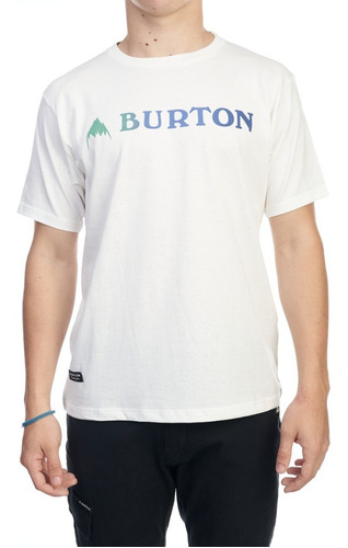 Remera Manga Corta Burton Logo Horizontal Graded