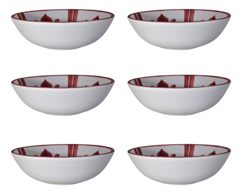 Conjunto De Tigelas Bowls 6 Cumbucas 690ml Melamina Plástica