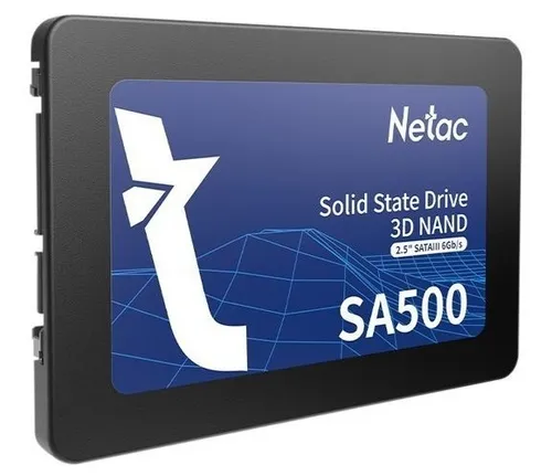 Disco Sólido Ssd 2.5'' 960gb Netac Sa500 Sata 3 (6gb/s) Color Negro azul