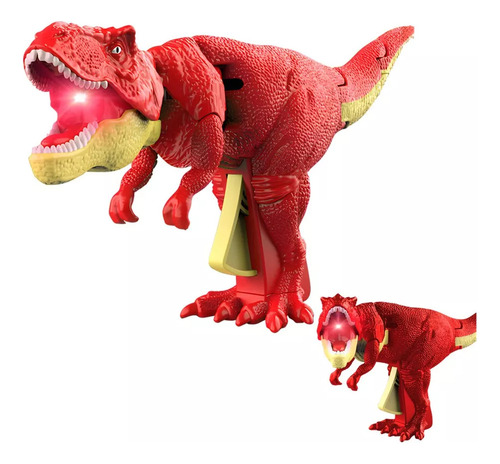 Activa Los Juquetes Dedinosaurio T-rexmordazaregalos Zaza Color Rojo