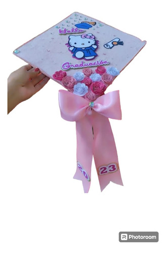 Birretes Decorado Graduando 6to Grado Bachiller Universidad