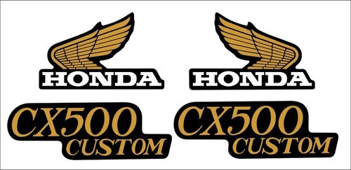 Calcomanias Honda Cx 500 Custom