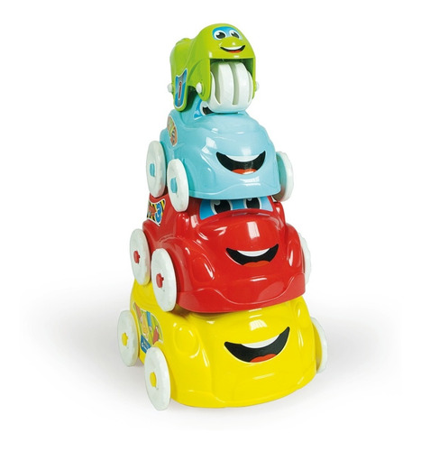 Cochecitos Para Apilar Fun Vehicles Clementoni Ft699 Color Multicolor