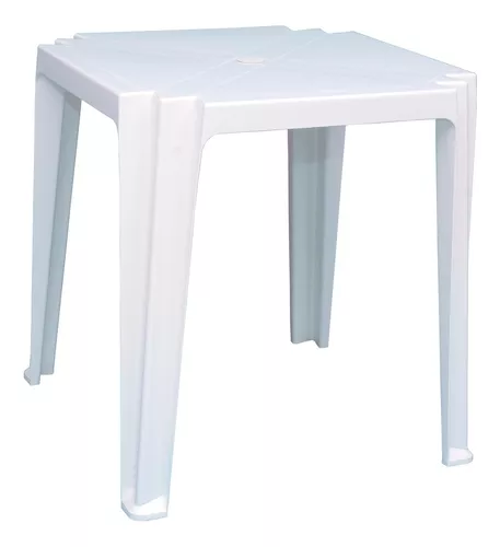 Conjunto de mesa com 4 cadeiras plásticas - Atlântida - Tambaú - Tramontina