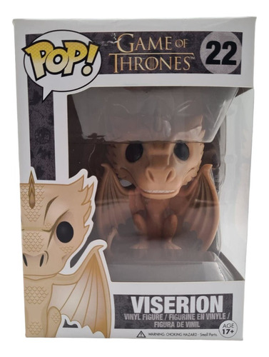 Funko Pop! Game Of Thrones Viserion #22 Detalles