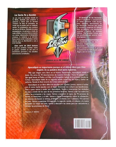 Apocalipsis Y Daniel: Editorial, De Dr. Glen D. Cole. Religioso, Vol. 0. Editorial Fe Y Acción, Tapa Blanda, Edición 1 En Español, 2018