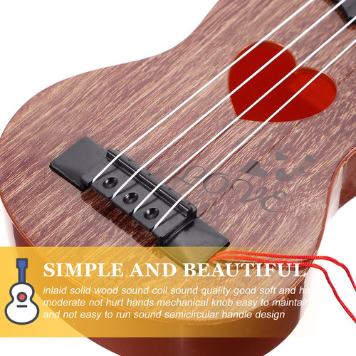 U Puzzle De Ukelele Con Guitarras Para Niños