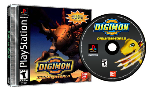 Jogo Digimon World Legendado - Ps1 Midia Fisica
