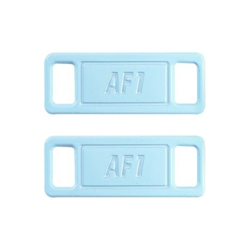 Hebilla Accesorio Tenis Nike Air Force 1 Celeste 2 Pz (Usado)