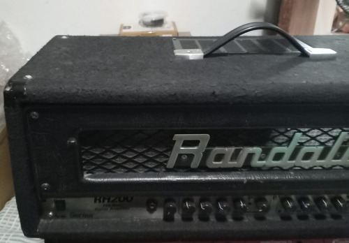 Amplificador Randall Rh200 G2 Series Guitar 200 Watts Negro