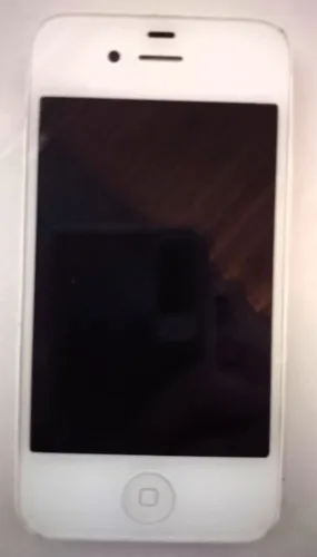 Teléfono Apple iPhone 4, Modelo A1332, Blanco Repuestos Part (Usado)