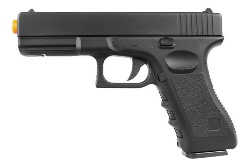 Imagem 3 de 8 de Pistola Airsoft Full Metal Spring Glock Gk-v20 6mm + 1000 Bb