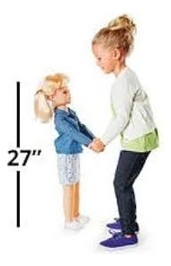 Muñeca Tamaño Real Princesa Cenicienta 70 Cm De Altura