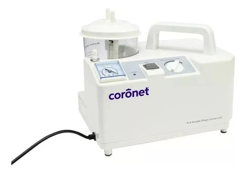 Aspirador De Secreciones Vacuometro Frasco 1 L Coronet 7e-a