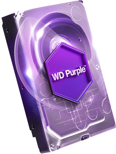 Disco Rigido Wd 1tb Video Vigilancia Purple Wd10purz