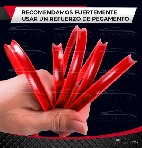 Imagen 4 de 10 de Tira Cinta Goma Protectora Filo De Rin Adherible 8 Metros