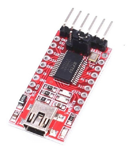 Módulo Adaptador  Usb A Ttl 3.3- 5.5v - Ftdi 232 - Arduino