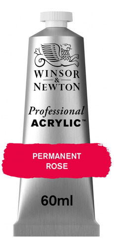 Tinta Acrílica W&n Prof 60ml S3 Permanet Rose Quinacridona