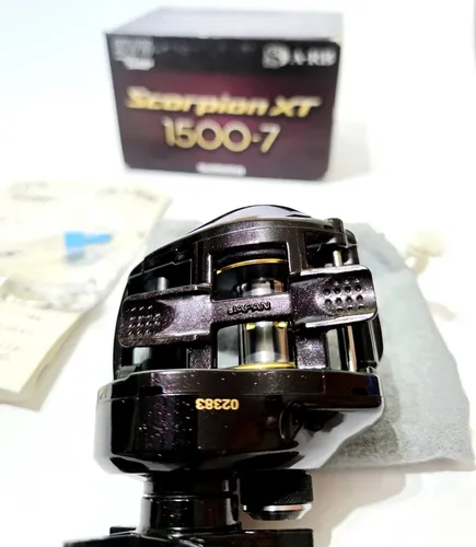 Carretilha Shimano Scorpion Xt 1500-7 Direita Linda Japa