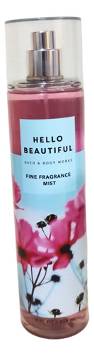 Fine Fragrance Mist Hello Beautiful Bath &bodyworks Volumen De La Unidad 8 Fl Oz