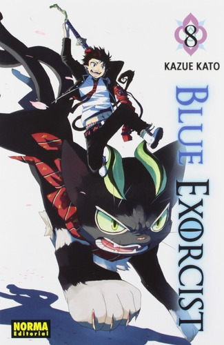 Blue Exorcist 8, De Kazue Kato. Serie Blue Exorcist, Vol. 8. Editorial Norma Comics, Tapa Blanda En Español