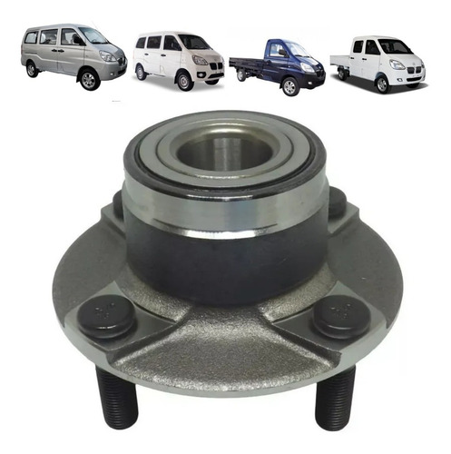Cubo De Roda Dianteira Shineray T22 + 2 Buchas Bandeja