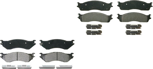 Kit Balatas Semimetálicas Dodge Ram 2500 Del 2003 Al 2008