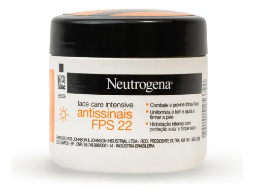 comprar Hidratante Face Care Intensive Antissinais 100g Neutrogena T
