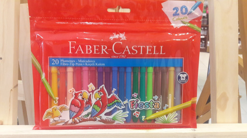 Faber Castell Marcador Fiesta X20