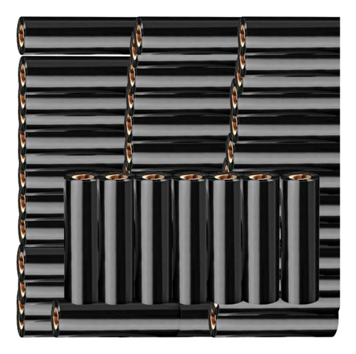 100 Pz Ribbon Cera 110 X 74 Mt Out Zebra, Tsc, Ribetec, Bixo
