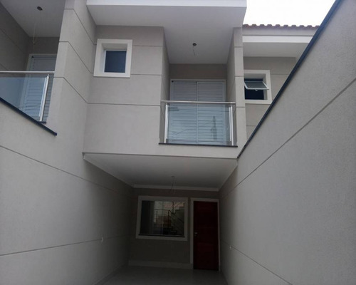 Imagem 1 de 25 de Sobrado A Venda - Novo - Com 113m² , Com 3 Suítes , 02 Vagas - Churrasqueira - V2730 - 69298728
