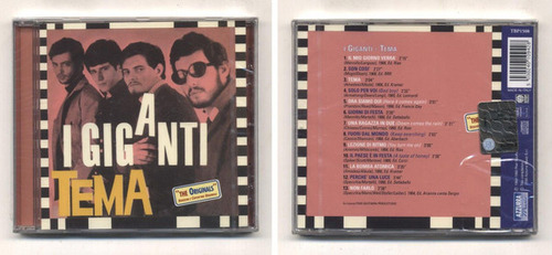 Cd Tema (i Giganti) Estándar